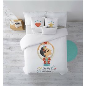 Housse de Couette Decolores Frida Multicouleur 260 x 240 cm