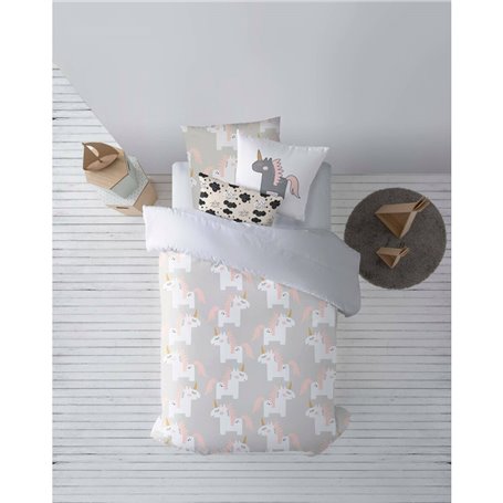 Housse de Couette Decolores Mileto Multicouleur 180 x 220 cm