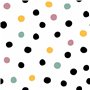 Nappe antitache Belum Blanc 180 x 300 cm Pois XL