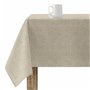 Nappe enduite antitache Belum Plumeti Blanc 140 x 140 cm