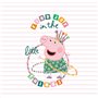 Couvre-lit Peppa Pig Find Joy Multicouleur 190 x 270 cm