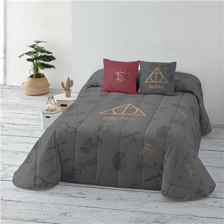 Couvre-lit Harry Potter Deathly Hallows Multicouleur 235 x 270 cm 235 x 3 x 270 cm Lit 135 cm