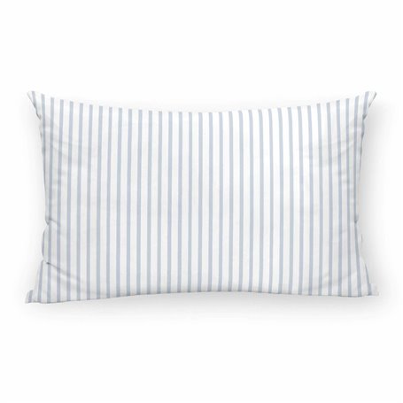 Housse de coussin Decolores Rayas Bleu 30 x 50 cm 100 % coton