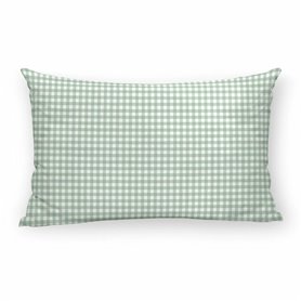 Housse de coussin Kids&Cotton Vichy C Menthe 30 x 50 cm 100 % coton