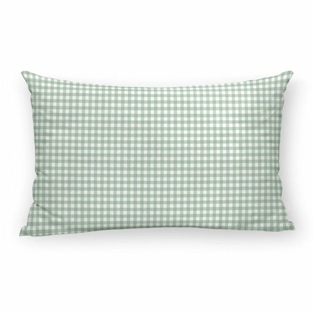 Housse de coussin Kids&Cotton Vichy C Menthe 30 x 50 cm 100 % coton