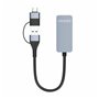 Câble USB Aisens A109-0710 Gris