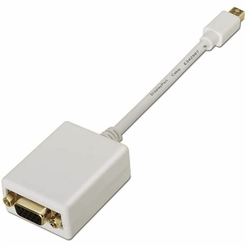 Aisens A125-0136 câble vidéo et adaptateur 0,15 m Mini DisplayPort VGA Blanc