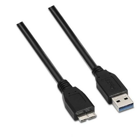 Câble USB Aisens A105-0043 Noir 1 m