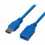 Câble Rallonge à USB Aisens A105-0045 Bleu 1 m (1 Unité)