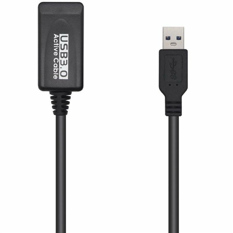 Aisens A105-0525 câble USB 5 m USB 3.2 Gen 1 (3.1 Gen 1) USB A Noir