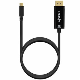 Adaptateur USB-C vers DisplayPort Aisens A109-0689 Noir 1