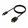 Adaptateur DisplayPort vers VGA Aisens A125-0552 Noir 1 m