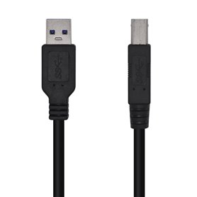 Câble USB Aisens A105-0444 Noir 2 m (1 Unité)