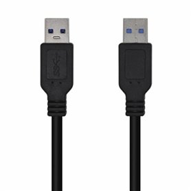 Câble USB Aisens A105-0447 Noir 2 m (1 Unité)