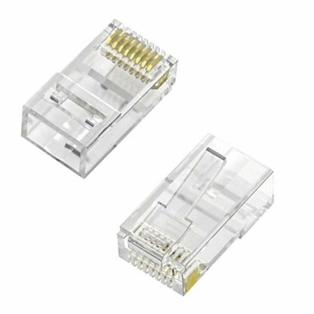 AISENS A139-0657 connecteur de fils RJ-45 Transparent