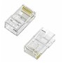 AISENS A139-0657 connecteur de fils RJ-45 Transparent