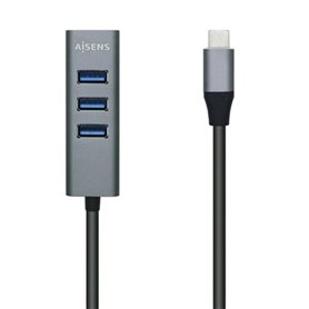 Hub USB Aisens A109-0508 Gris (1 Unité)