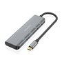 Hub USB Aisens A109-0763 Gris (1 Unité)