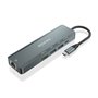 Hub USB Aisens ASUC-5P011-GR Gris (1 Unité)