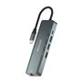 Hub USB Aisens ASUC-5P011-GR Gris (1 Unité)