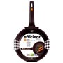 Wok BRA Sartén Efficient Noir Aluminium Ø 24 cm