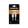 Câble USB DURACELL USB5013W 1 m Blanc (1 Unité)