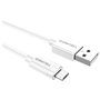 Câble USB DURACELL USB5013W 1 m Blanc (1 Unité)