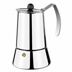 Cafetière Italienne Monix M630004 Acier Argent 4 Tasses