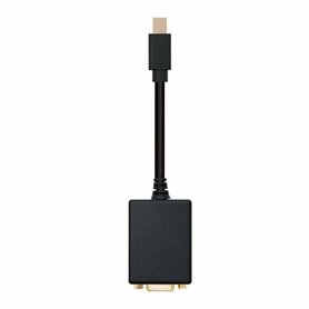 Adaptateur Mini DisplayPort vers VGA NANOCABLE 10.16.0202 Noir