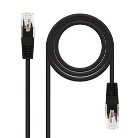Nanocable 10.20.0402-BK câble de réseau Noir 2 m Cat6e U/UTP (UTP)