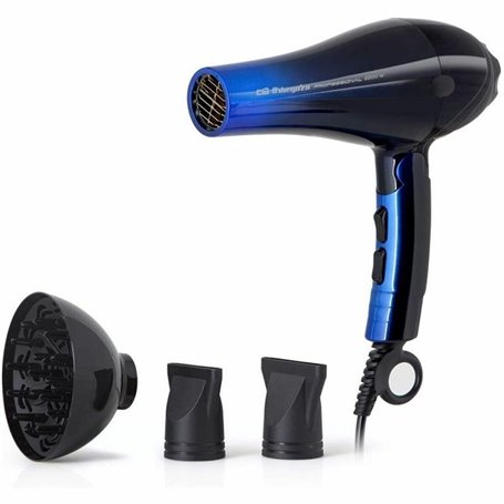 Sèche-cheveux Orbegozo SE2085 2200 W Noir Noir/Bleu (1 Unité)