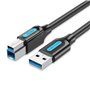 Câble USB Vention COOBH 2 m Noir (1 Unité)