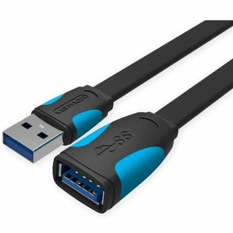 Câble Rallonge à USB Vention VAS-A13-B200 Noir 2 m (1 Unité)