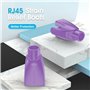 Manchon de Protection pour Connecteur RJ45 Vention IODV0-100 Violet
