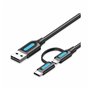 Câble USB vers micro USB Vention CQDBF 1 m