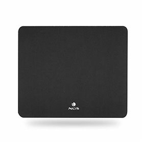 Tapis de Souris NGS MOUSE-1080 Noir Antidérapant (25 x 21 cm)