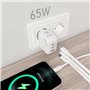 Chargeur mural Aisens ASCH-65W3P026-W Blanc 65 W (1 Unité)