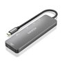 Hub USB Aisens ASUC-6P016-GR Gris (1 Unité)