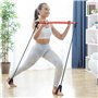 Barre de Fitness avec Élastiques et Guide d'Exercice Resibar InnovaGoods