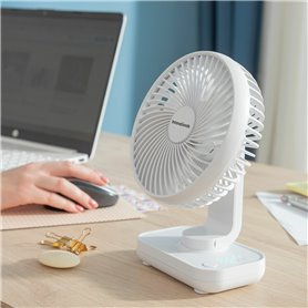 Ventilateur de Bureau Rechargeable Fanrec InnovaGoods Ø5