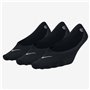 Chaussettes Nike SX4863-010 38-42 Noir M (3 Pièces)