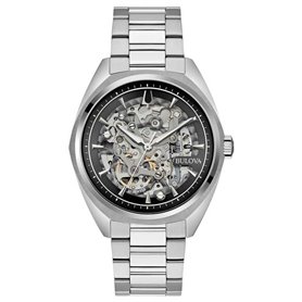 Montre Homme Bulova 96A293 Argenté