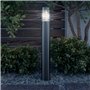 vidaXL Lampadaire d'extérieur Acier inoxydable