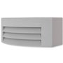 vidaXL Applique murale extérieure Aluminium Gris