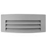 vidaXL Applique murale extérieure Aluminium Gris