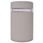 vidaXL Applique murale extérieure demi-cylindrique Aluminium Gris