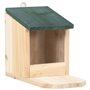 vidaXL Maisons pour écureuils 4 pcs Bois de sapin