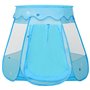 vidaXL Tente de jeu pour enfants Bleu 102x102x82 cm 