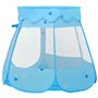 vidaXL Tente de jeu pour enfants Bleu 102x102x82 cm 