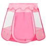 vidaXL Tente de jeu pour enfants Rose 102x102x82 cm